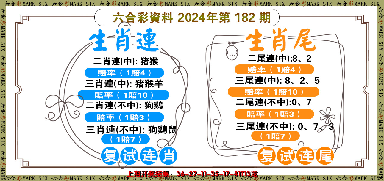 新澳彩182期:复试连