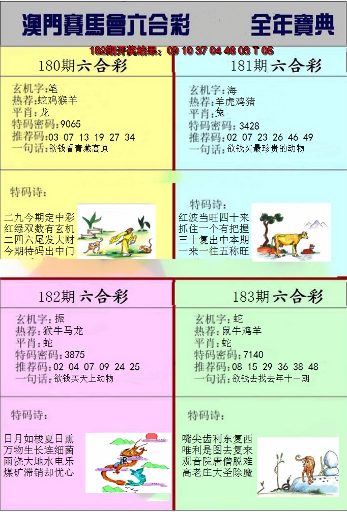 新澳彩183期:澳门挂牌宝典