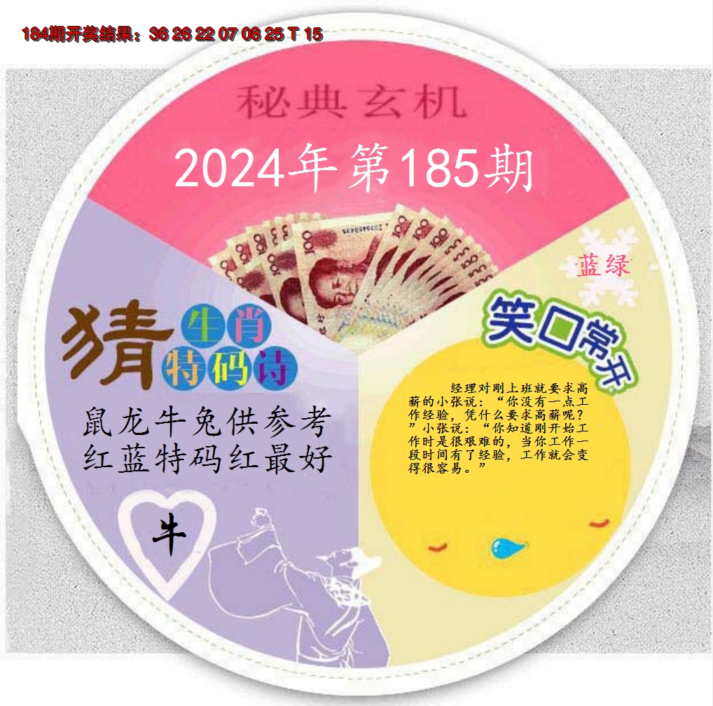 新澳彩185期:六合秘典