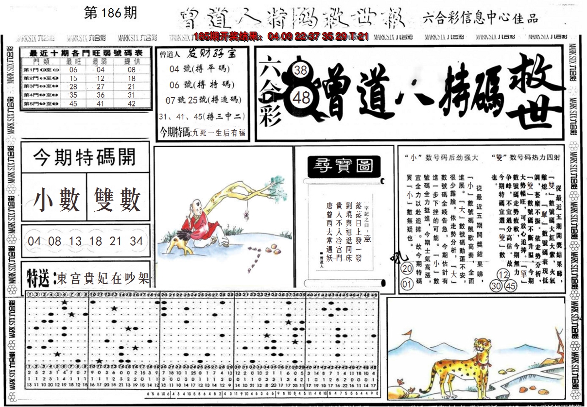 新澳彩186期:曾道人特码救世A