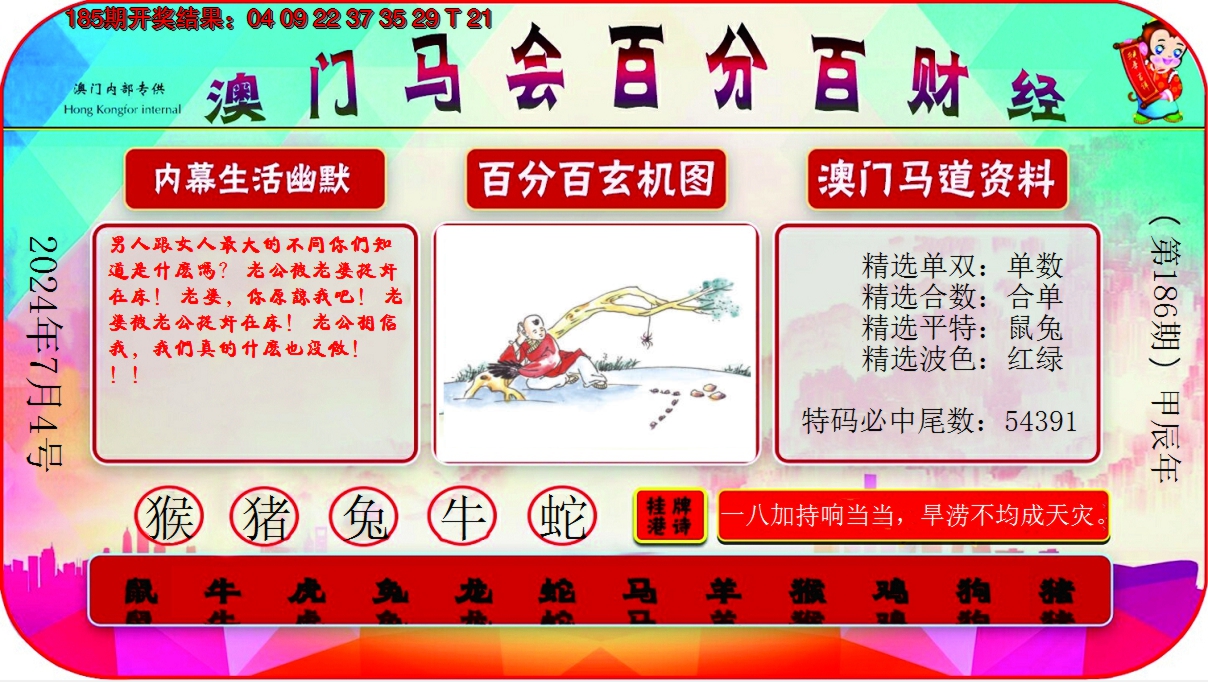 新澳彩186期:百分百财经