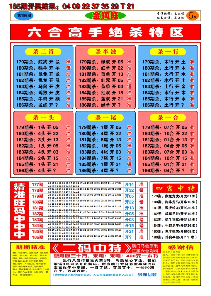 新澳彩186期:澳门金狗旺D