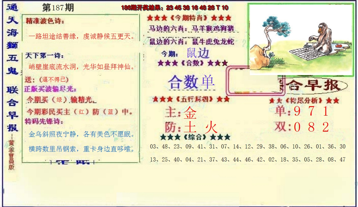 新澳彩187期:新联合早报