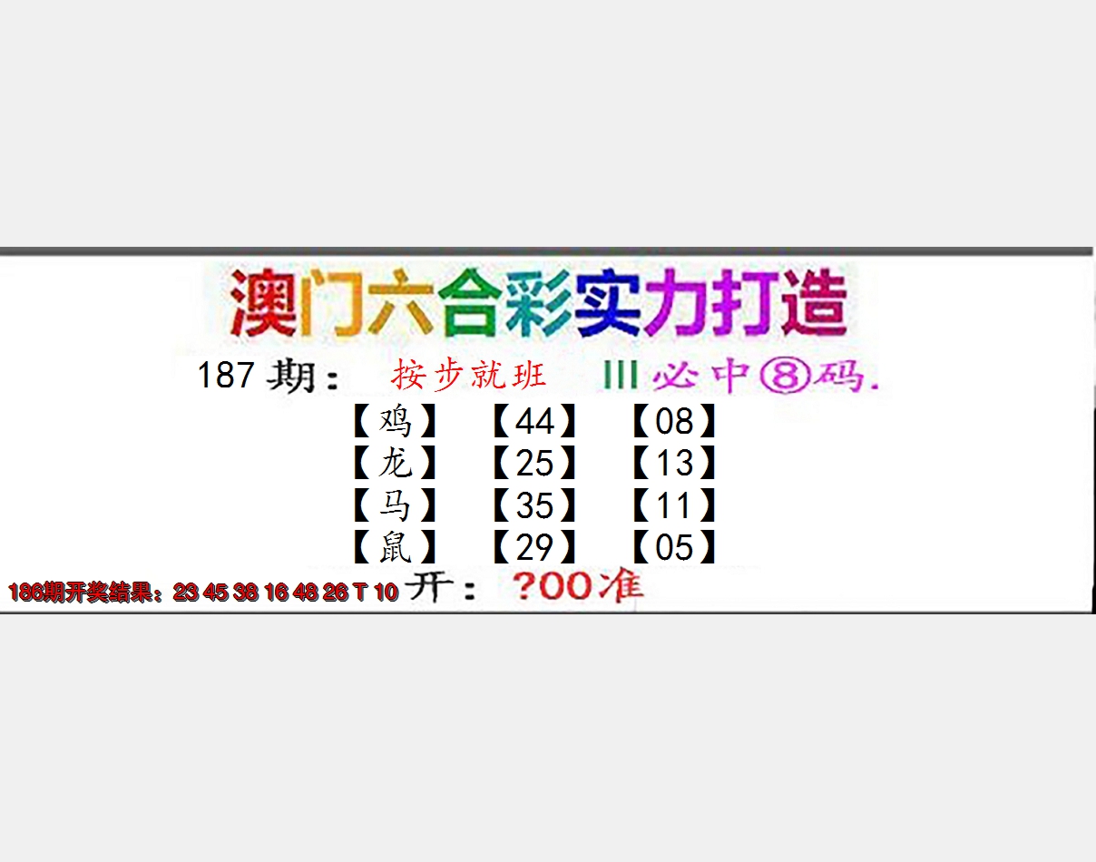 新澳彩187期:东成西就