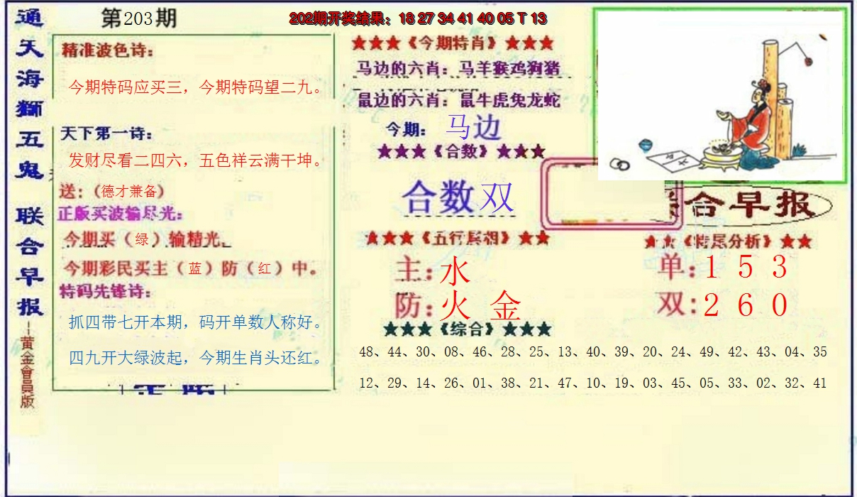 新澳彩203期:新联合早报