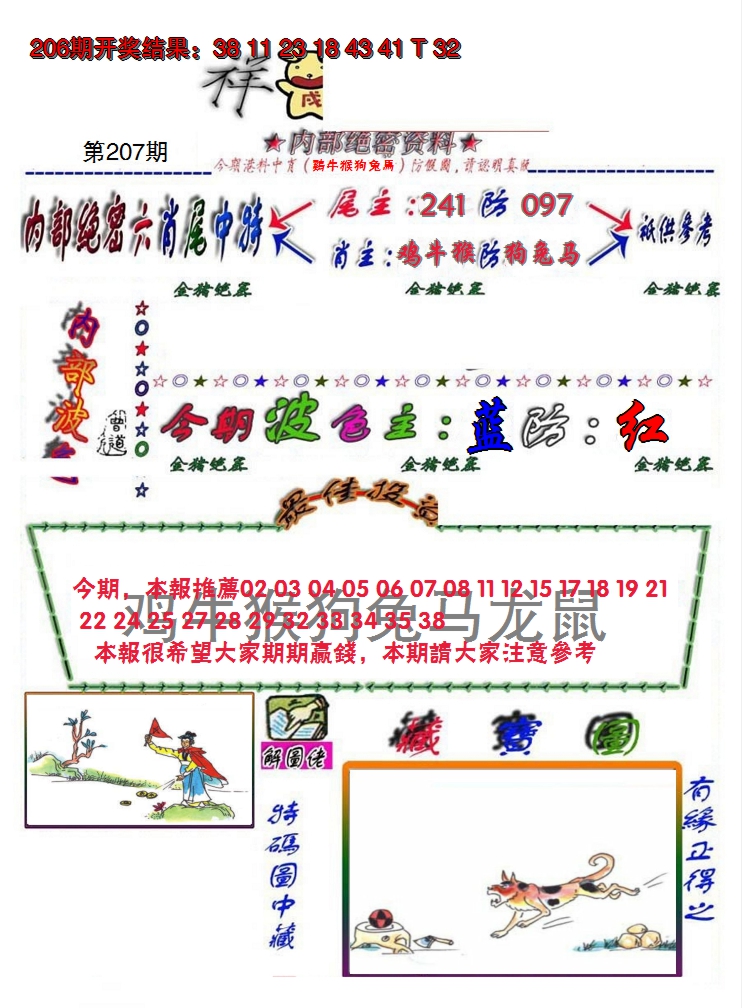 新澳彩207期:金鼠绝密图