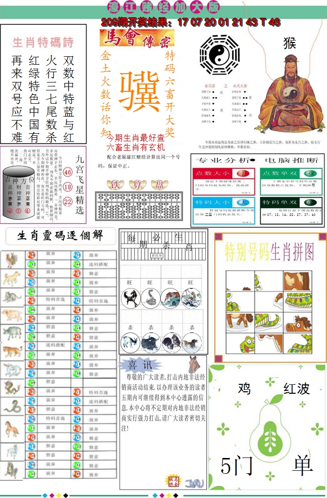 新澳彩210期:濠江赌经B加大版